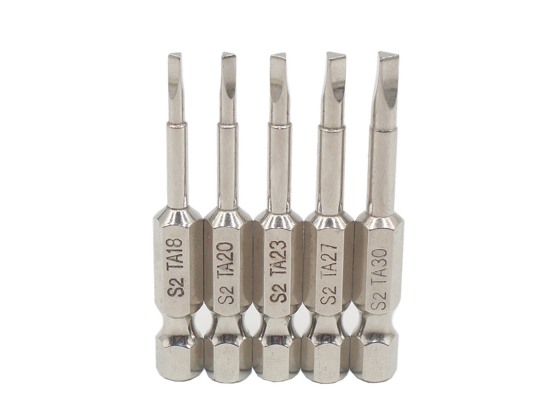 Broca Triangular De 50 Mm Com Encaixe Hexagonal Magnético 1/4" (5 Peças) -aquaforge