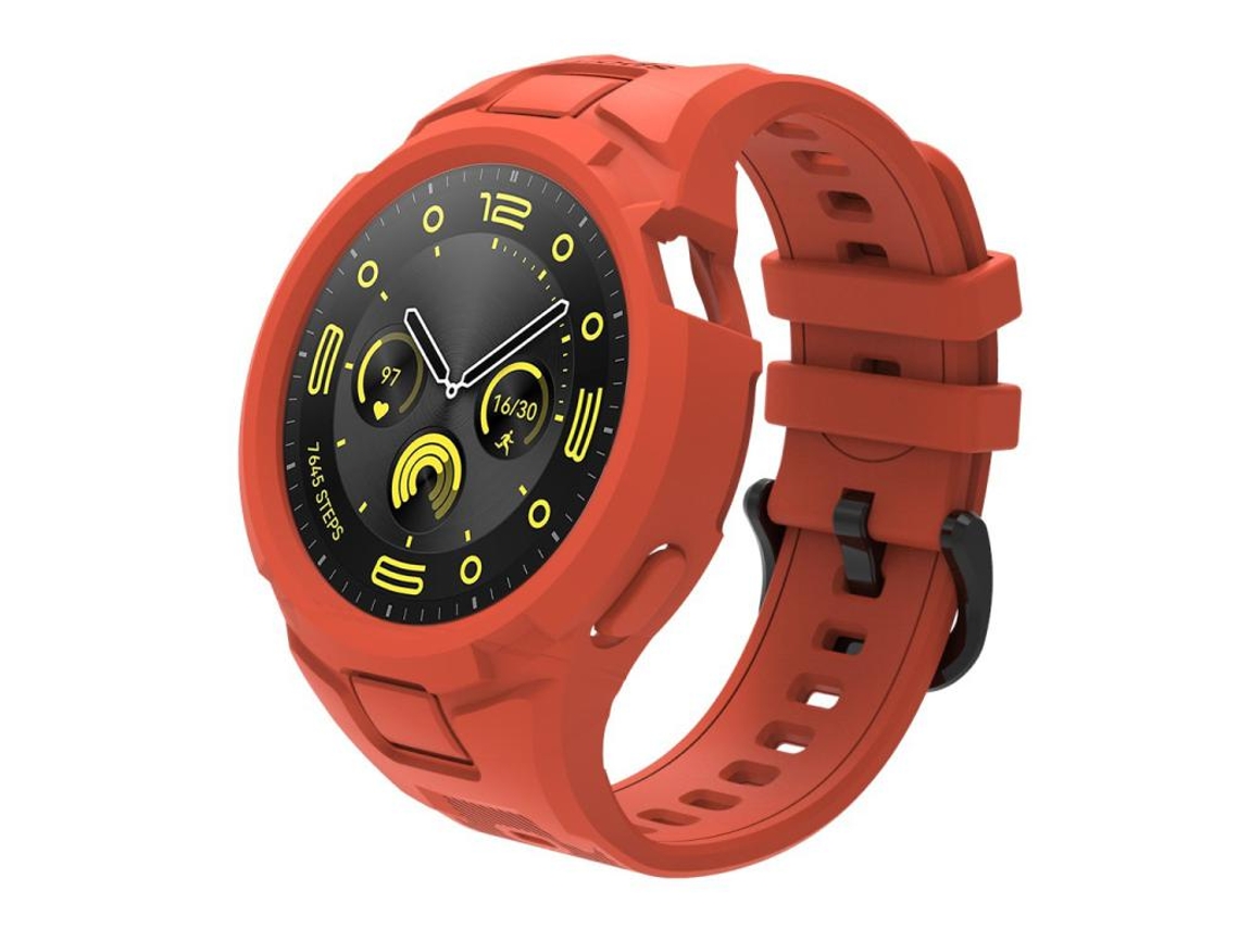 Bracelete para Huawei Watch Gt 5 / 4 / 3 XIAOMOYU em Tpu integrado esportivo laranja (41mm)