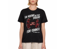 Rockinstone Silence Of The Lambs Movie Friend For Dinner Black Adult T-shirt Size:xxxl