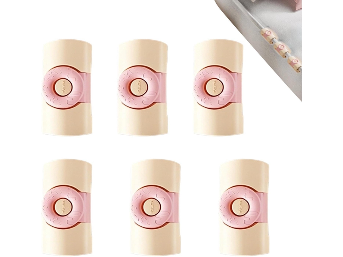 Conjunto De 6 Prendedores Lençol, Prendedores De Edredom Ajustáveis Sem Agulha