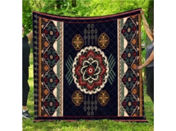 Colcha Acolchoada Fansu Capa de Cama Cobertor para Ar Condicionado Edredom Conjunto Estampada Sofá com Criança