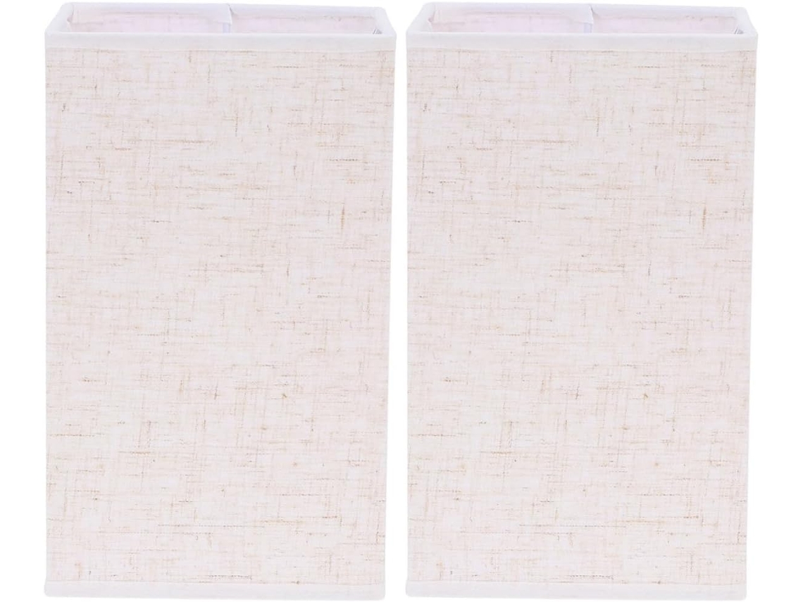 Capa de Tecido de 2 Peças para Lâmpadas E27, Leve e com Proteção Contra a Luz, Estilo Moderno e Elegante para Cozinha. SFUSHOS