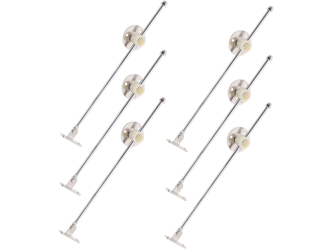 Conjunto De 6 Dobradiças Ferro Substituíveis Para Armários,