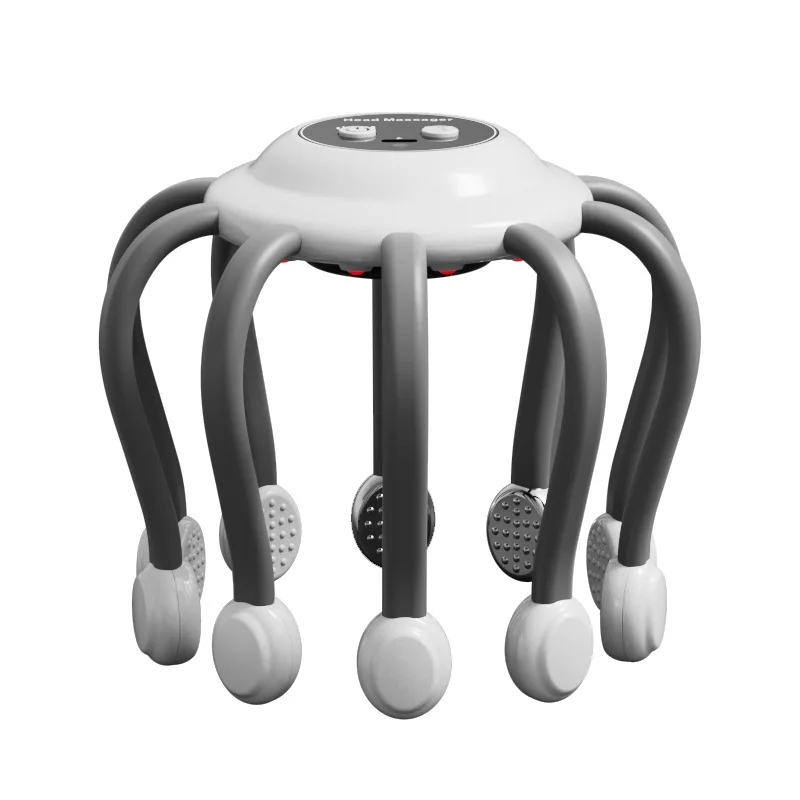Massageador Relaxante Com Luz Vermelha Na Cabeça