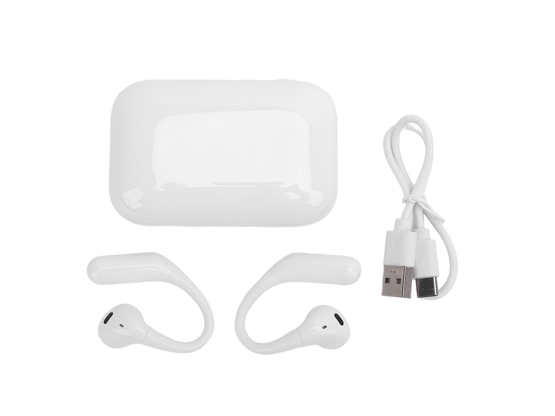 Fones de Ouvido Bluetooth de Tradução 144 Idiomas Hifi Cancelamento de Ruído Ergonômico BRANCO