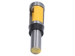 Fresa de topo de aço tungstênio de 4 lâminas (usinada em CNC, revestida com Nanoblue)