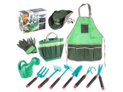 Primerox conjunto de Ferramentas de Jardinagem Infantil 11 Peças com Saco Brinquedos Jardim para Crianças 3+