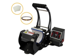 Prensa Para Canecas Pixmax Com Controlo Tátil, Pressão Ajustável, Kit De Sublimação Gratuito, Alta Precisão Térmica E Monstershop