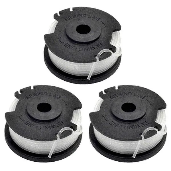 Compatível com Hyper Tough Kit com 3 Carretéis de Fio para Aparador de Grama AQUAFORGE