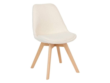 Cadeira Baya Pés Em Faia Bouclette Branco Atmosphera Criador De Interiores Branco Atmosphera Créateur Dintérieur