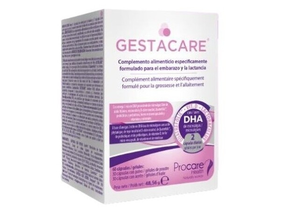 Gestacare 60 Cápsulas PRODECO PHARMA