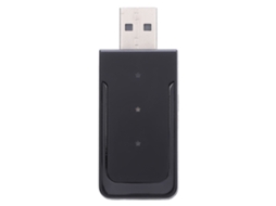 Aetheria adaptador Sem Fio para Carro 2 em 1 Compacto Portátil com Mudança de 1 Tecla Preto