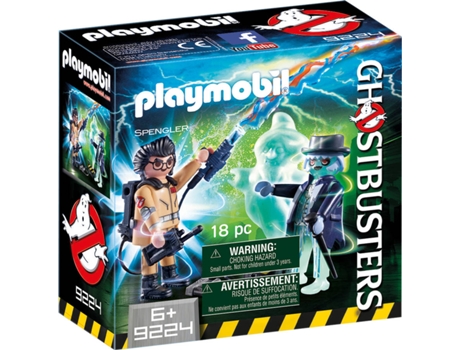 Playmobil Ghostbusters 9224 Splenger e Fantasma
