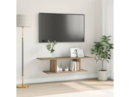 Vidaxl Conjunto De Móvel De Tv 103 X 30 X 26,5 Cm Castanho