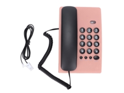 Telefone fixo com fio EOOCOO com funções de silenciamento
