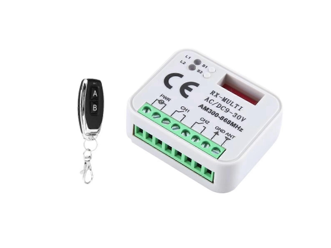 Interruptor Universal de Abertura de Porta de Garagem com Controle Remoto Rx TAISHENGDA