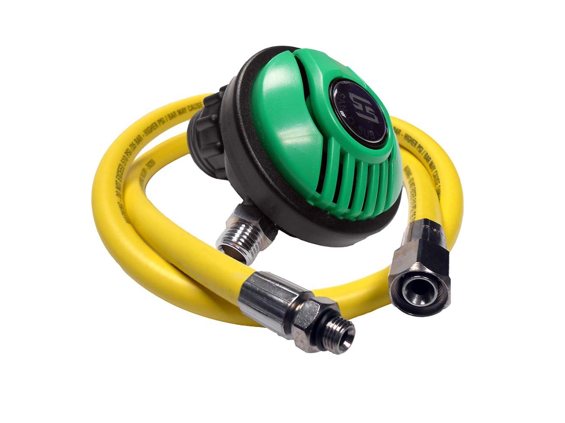 Equipamento de Oxigenação Máscara e Polvo Prateadotecnomar