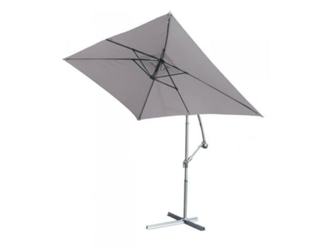Guarda-Sol Offset Fosco Super King 3X2 M Cinza Pérola