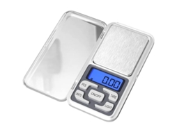 Balança De Cozinha Digital Alta Precisão 500g / 0,01g - Bolso Aço Inoxidável Com Display Led, Para Alimentos, Joias, Medicamentos, Doméstica E