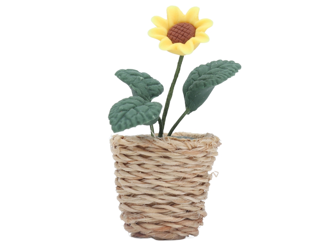 Plantas Para Casa De Bonecas 1:12, Mini Plantas E Flores Em Miniatura, Acessórios Para Casa De Bonecas