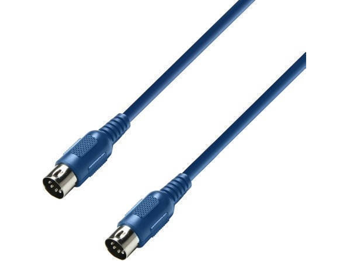 Cabo de Áudio ADAM HALL (75 cm - Azul)