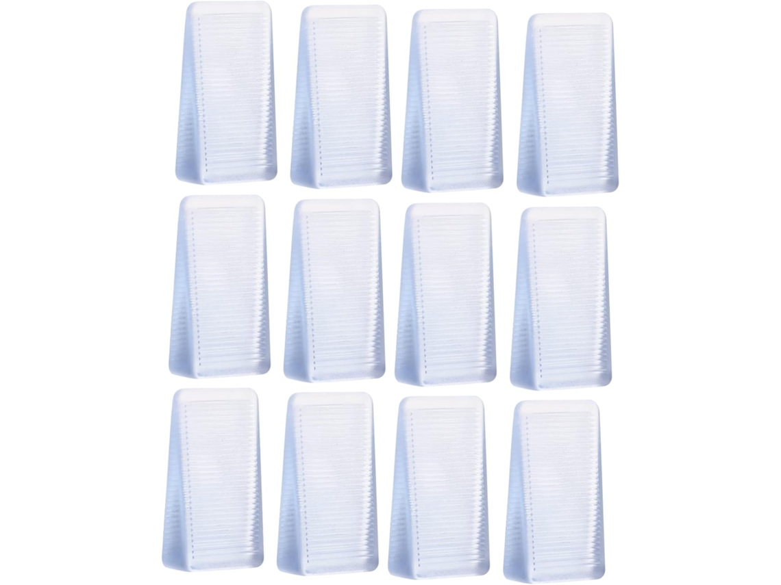 Nuobesty Conjunto De 12 Calços Niveladores Para Móveis, Antiderrapantes, Para Portas E Mesas Ideal Reforma Melhorias Na