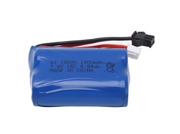 Mali bateria Lipo para Carro de Controle Remoto 7.4v 1200mah 8.88wh com Plug Sm 2p para Crawler Rc