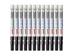 Marcador Permanente UNI-BALL Paint Px-21L Preto 12 Unidades