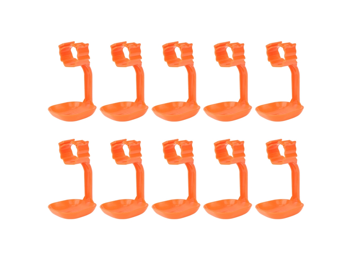 10pcs Bebedouro de Mamilo Suspenso para Galinhas S/MARCA
