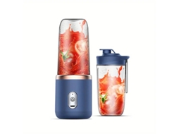Mini Espremedor Elétrico Portátil Liquidificador Smoothie Rosa Com Copo Clickonit