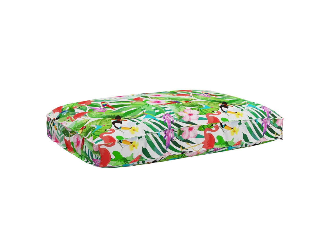 Conjunto 1 Almofada Para O Lar Vidaxl Multicolorido Oxford (120 X 80 X 12 Cm)
