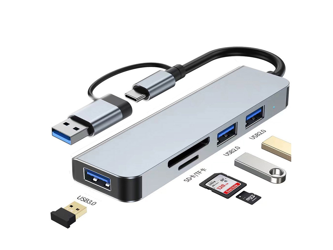 Lurelia Dock Usb-c 5 Em 1 Para Portátil, Interface 3.0, 5 Gbps