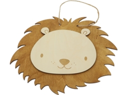 Leão Nórdico de Parede Healeved Enfeite Decorativo para Pendurar Enfeite Versátil para Decoração de Casa Fácil de CHABERLU
