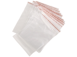 Pacote Com 100 Unidades Sacos Ziplock De 16x12cm Aquaforge