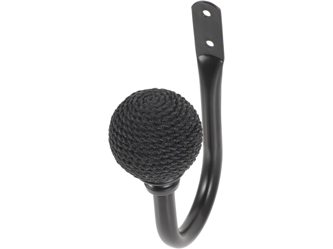 Gancho De Parede Decorativo Metal Para Cortina, Prendedor Cortina Quar
