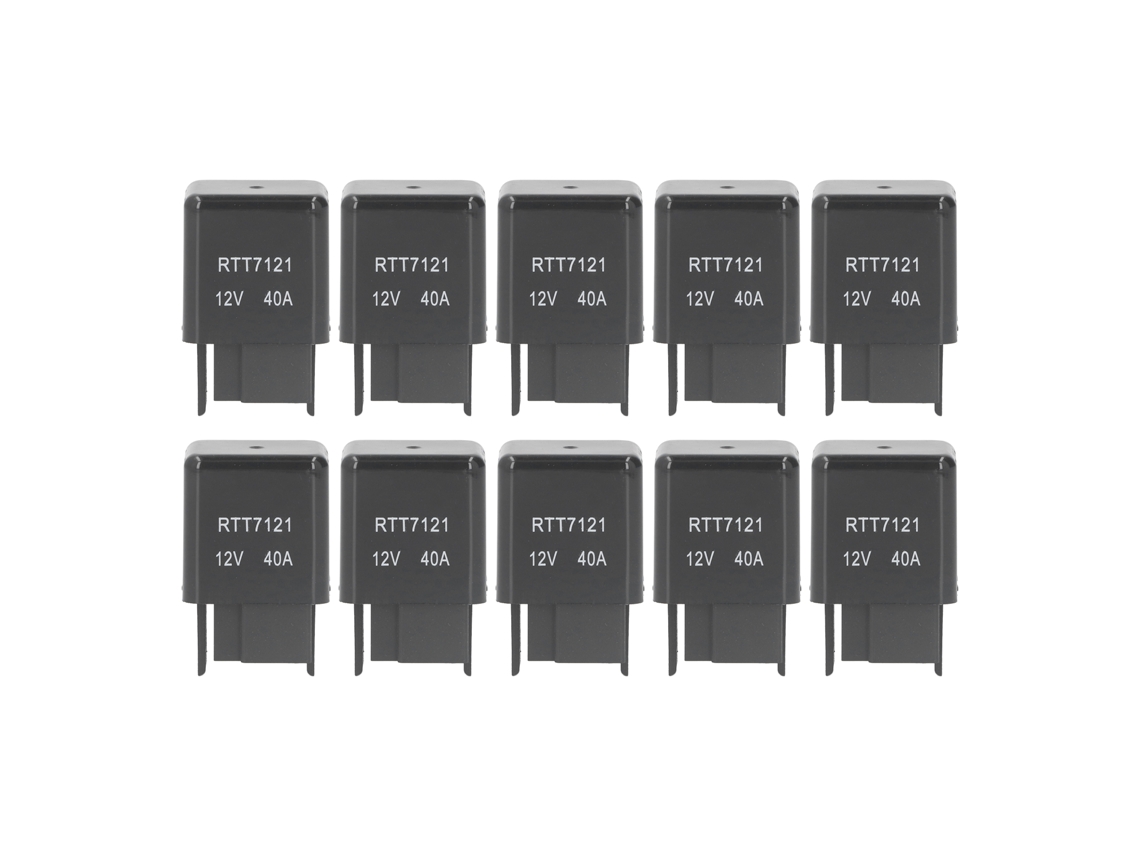 10pcs Rtt7121 4pin 40a Relé Carro S/MARCA