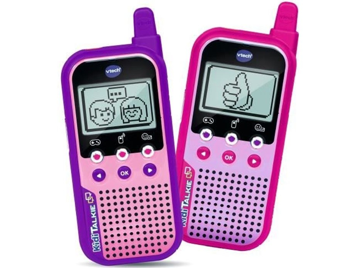 Vtech Kidi Talkie Rosa Brilvibera