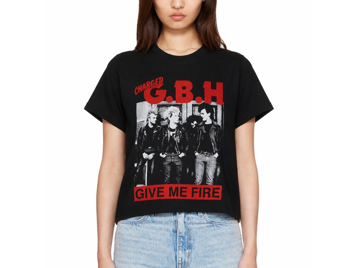G.b.h. Give Me Fire T-shirt Unisex Adults Size:l