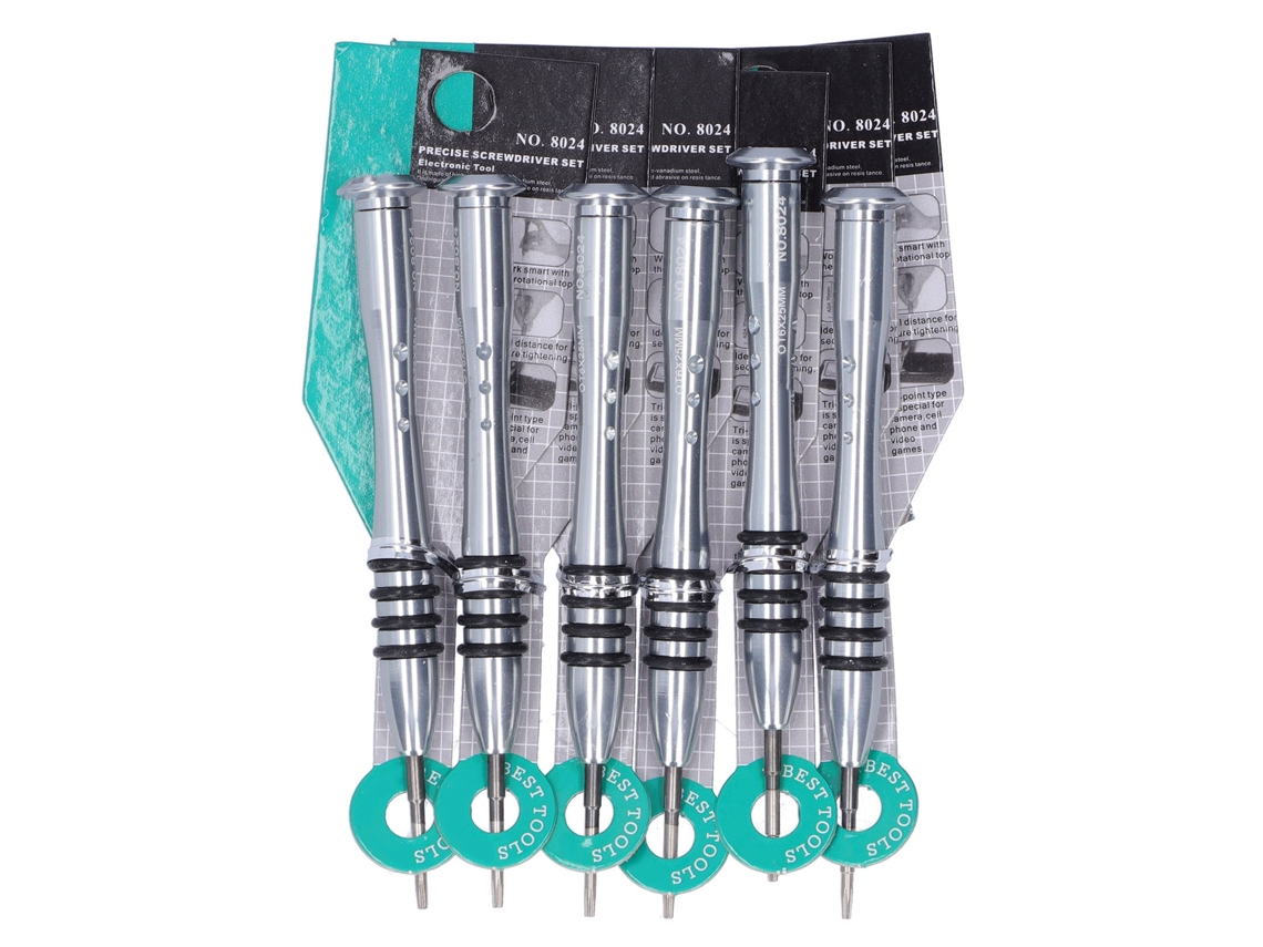 Laxiscreed Kit De Ferramentas Com 6 Chaves Estrela Para Reparação De Electrónica, Incluindo Iphone