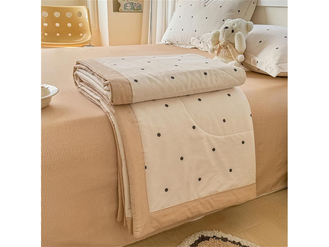 Colcha Acolchoada Fansu 3 5 Tog Capa de Cama para Ar Condicionado Edredom Algodão Sofá com Estampa Floral 200x