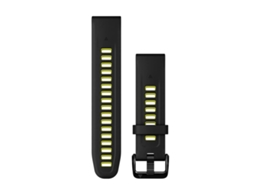Bracelete GARMIN Quickfit (Preto e Verde - 20 mm)