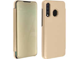 Capa Mirror Para Samsung Yemaesre Dourado