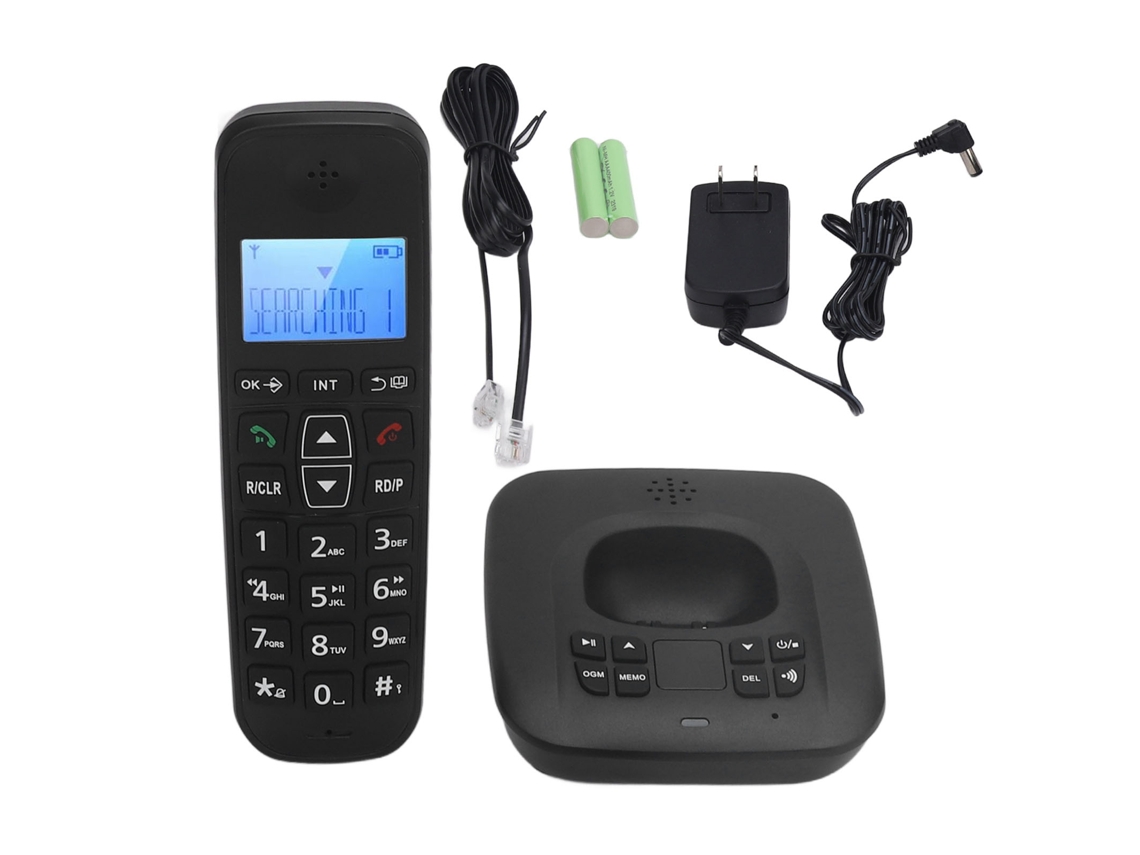 Telefone Sem Fio LAXISCREED com Máquina de Resposta
