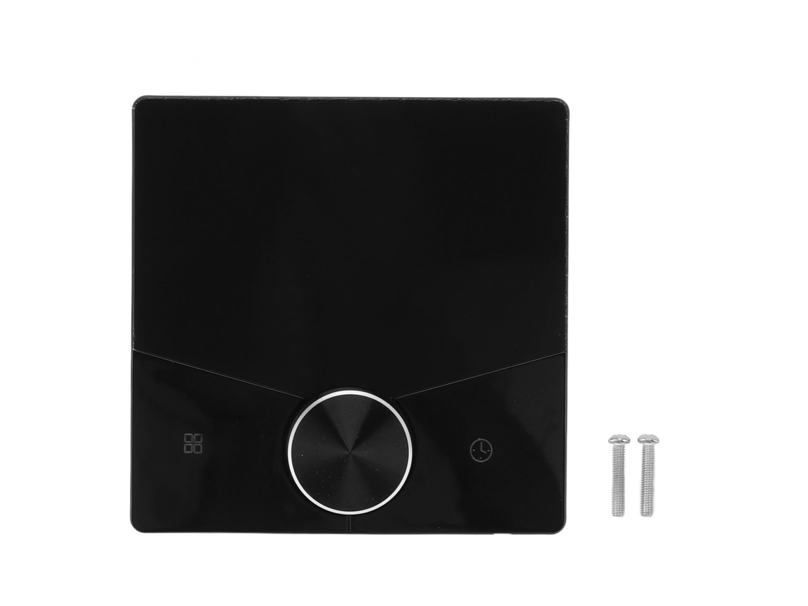 Lurelia Termostato Digital Lcd Colorido Com Tela Sensível Ao Toque, Programável, Wi-fi, Preto, Para Uso Doméstico, Preto