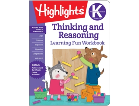 Livro Kindergarten Thinking And Reasoning De Highlights Learning (inglês)