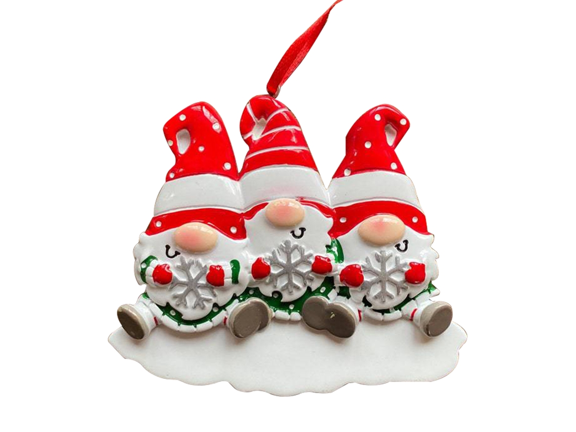 Enfeites de Natal Personalizados com Nomes LAXISCREED