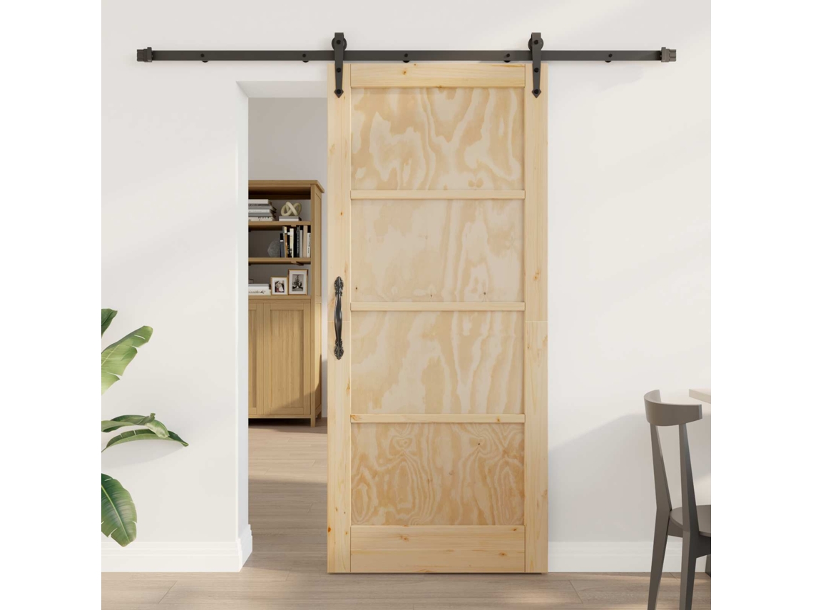 Vidaxl Porta Deslizante Orkdal Natural 86 X 198,5 Cm