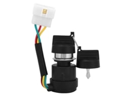 Chave De Ignição Com 2 Chaves Para Motor Diesel Arrefecido 178f/186f Trator Agricola