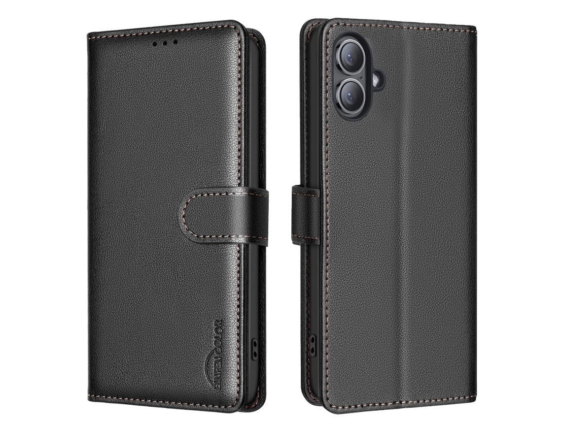 Capa Carteira Para Iphone 16 - Estilo E Segurança Em Um Só Produto