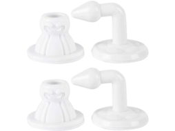 Parachoques Para Puertas De Silicona Y Abs Con Auto-adhesivo Protector De Pared Y Suelo Para Hogar Oficina Dormitorio